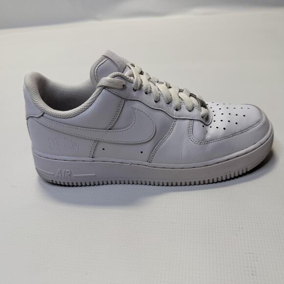 Nike Air Force 1 Shoes Mens Size 9 White CW2288-111 Leather Low Top - Picture 6 of 14